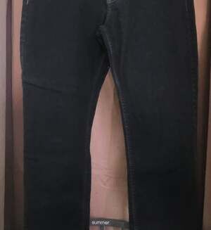 Calvin Klein Jeans Men's W33 L32 Slim Fit Dark Indigo Denim